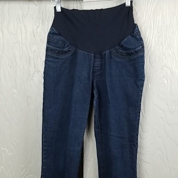 INDIGO BLUE..Maternity Jeans..  - Picture 1 of 10